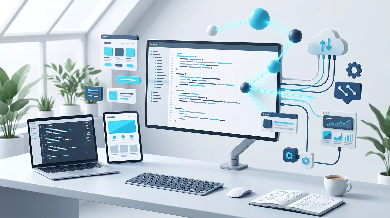 Développement web sur mesure : code, API et interfaces
