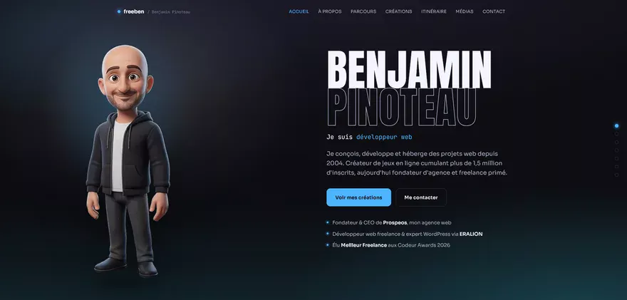 Projet freeben.fr