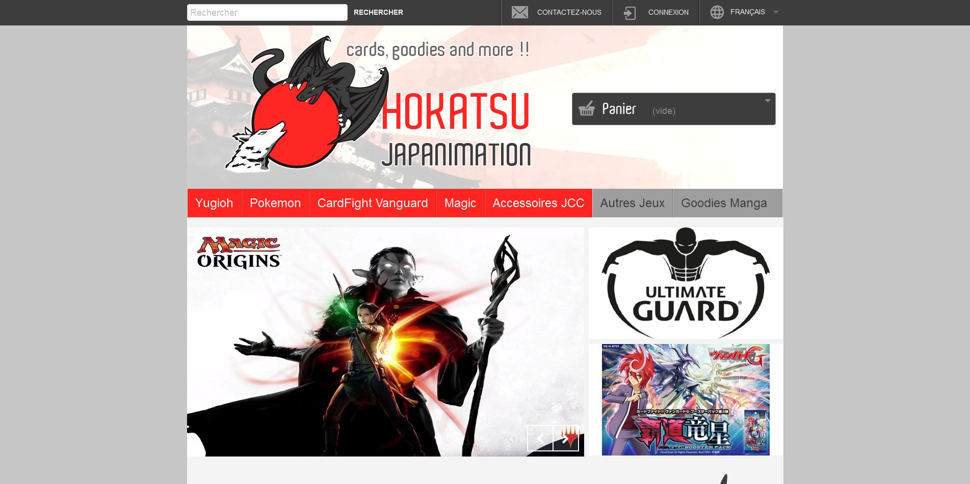 Aperçu du site Hokatsu.fr