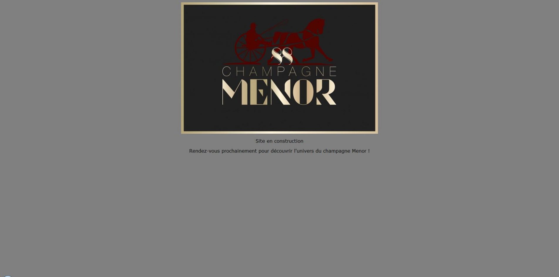Aperçu du site Champagne-Menor.com