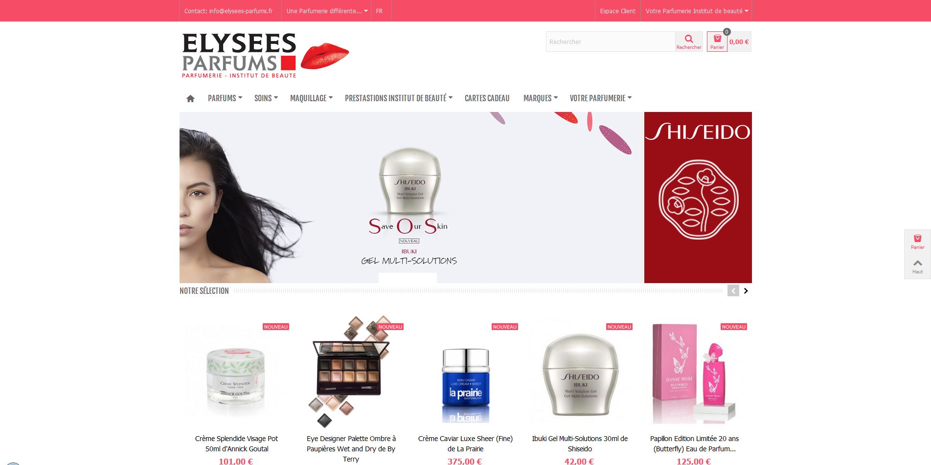 Aperçu du site Elysees-parfums.fr