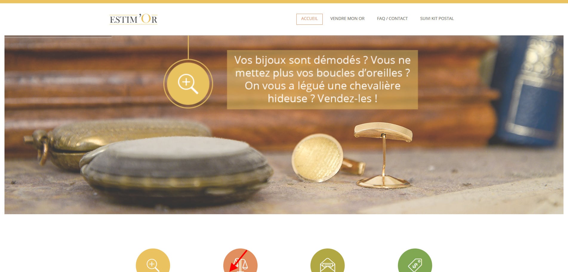 Aperçu du site Estimor.fr