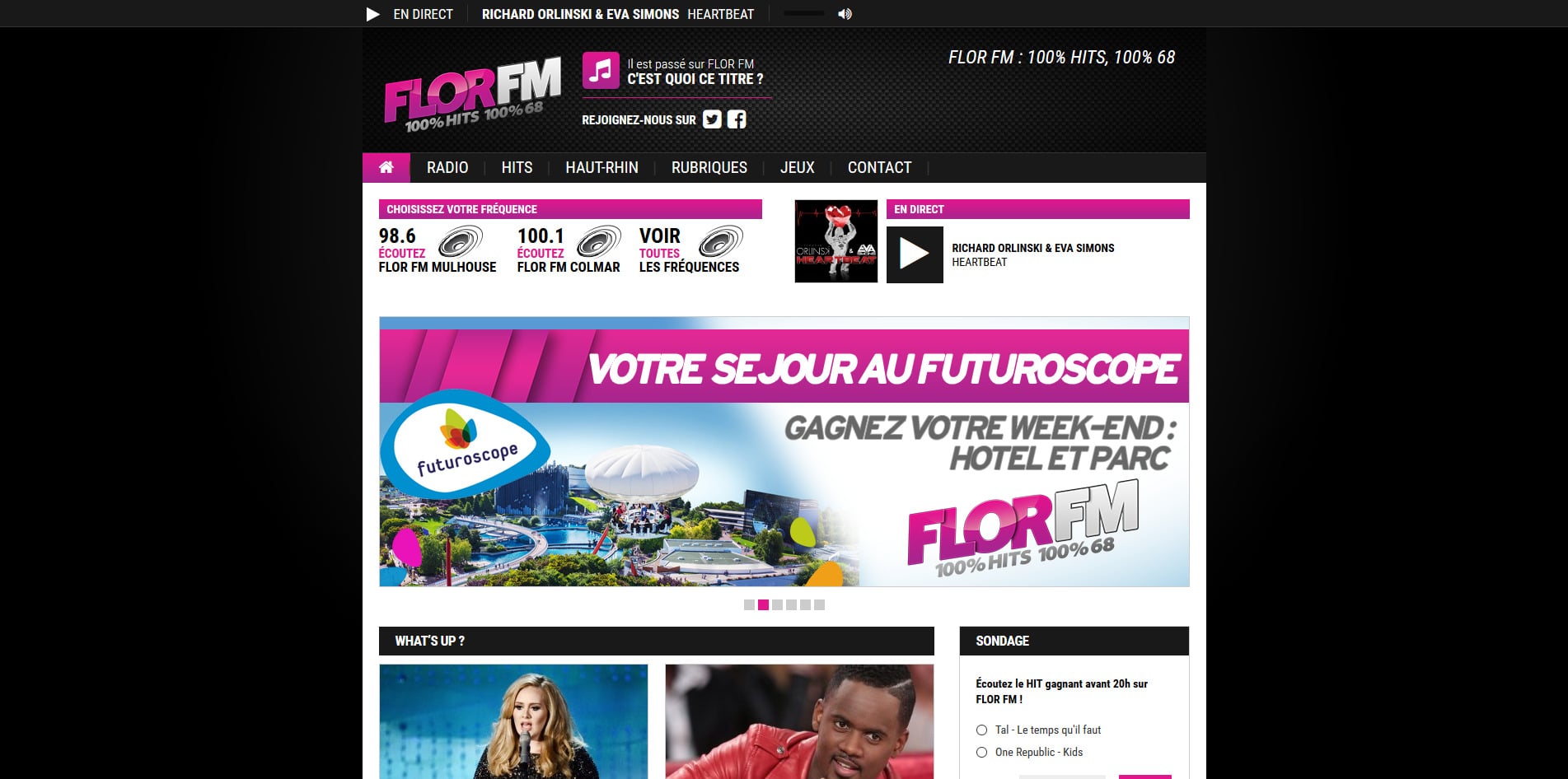 Aperçu du site FlorFM.com
