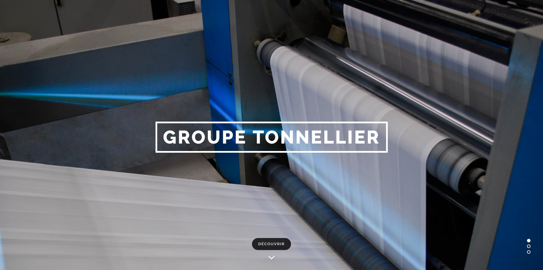 Aperçu du site Groupe-Tonnellier.com