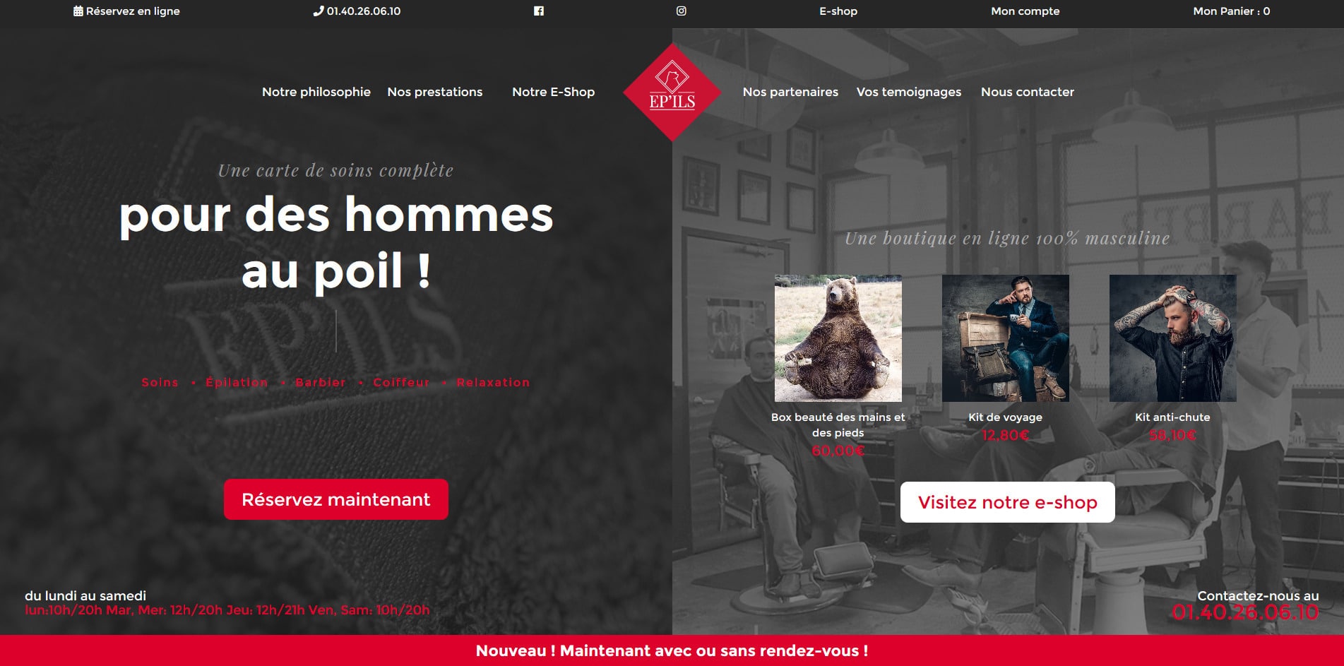 Aperçu du site Epils.fr