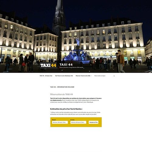 Aperçu du site taxi-44.fr