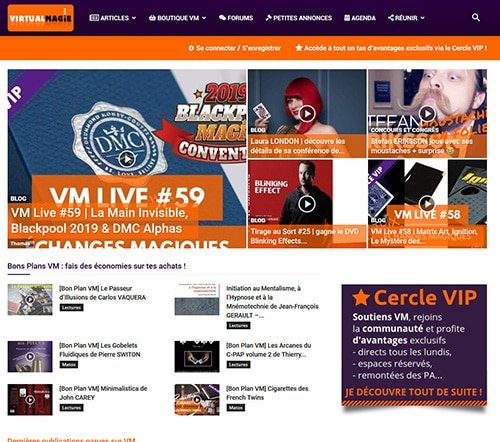 Aperçu du site virtualmagie.com