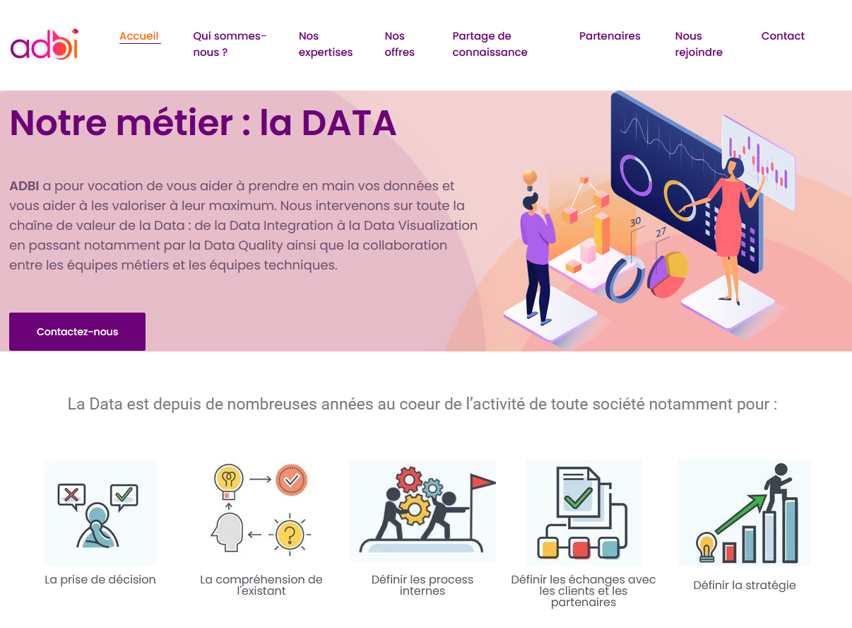 Aperçu du site adbi.fr