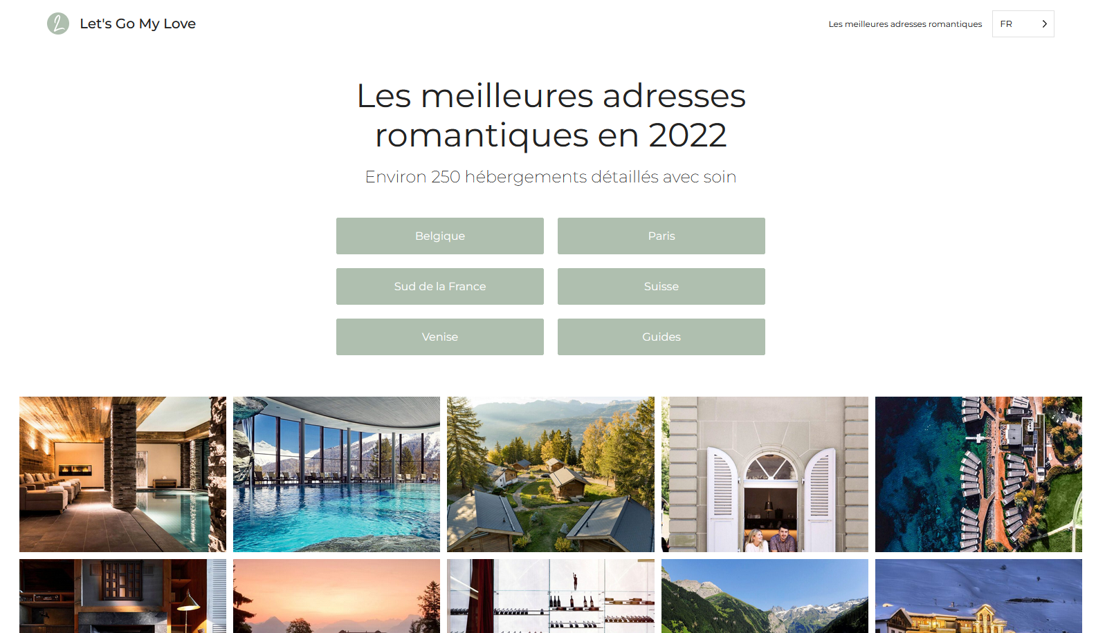 Aperçu du site letsgomylove.com