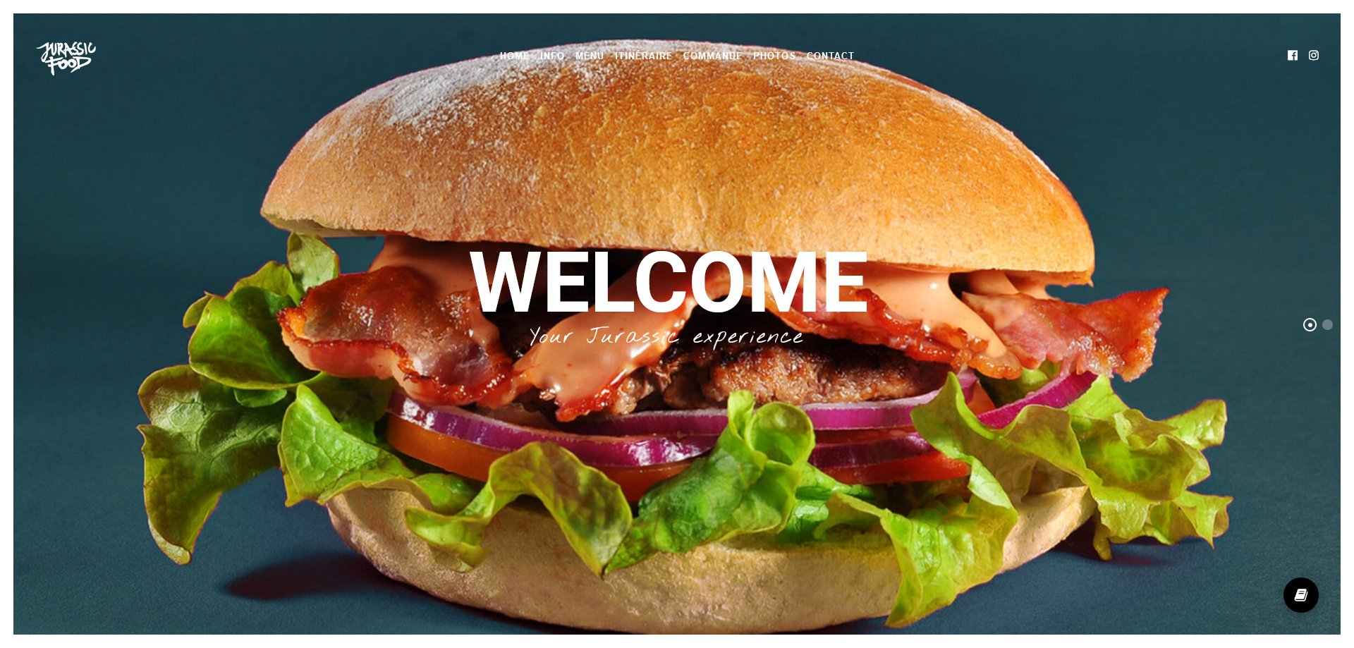 Aperçu du site jurassicfood.ch