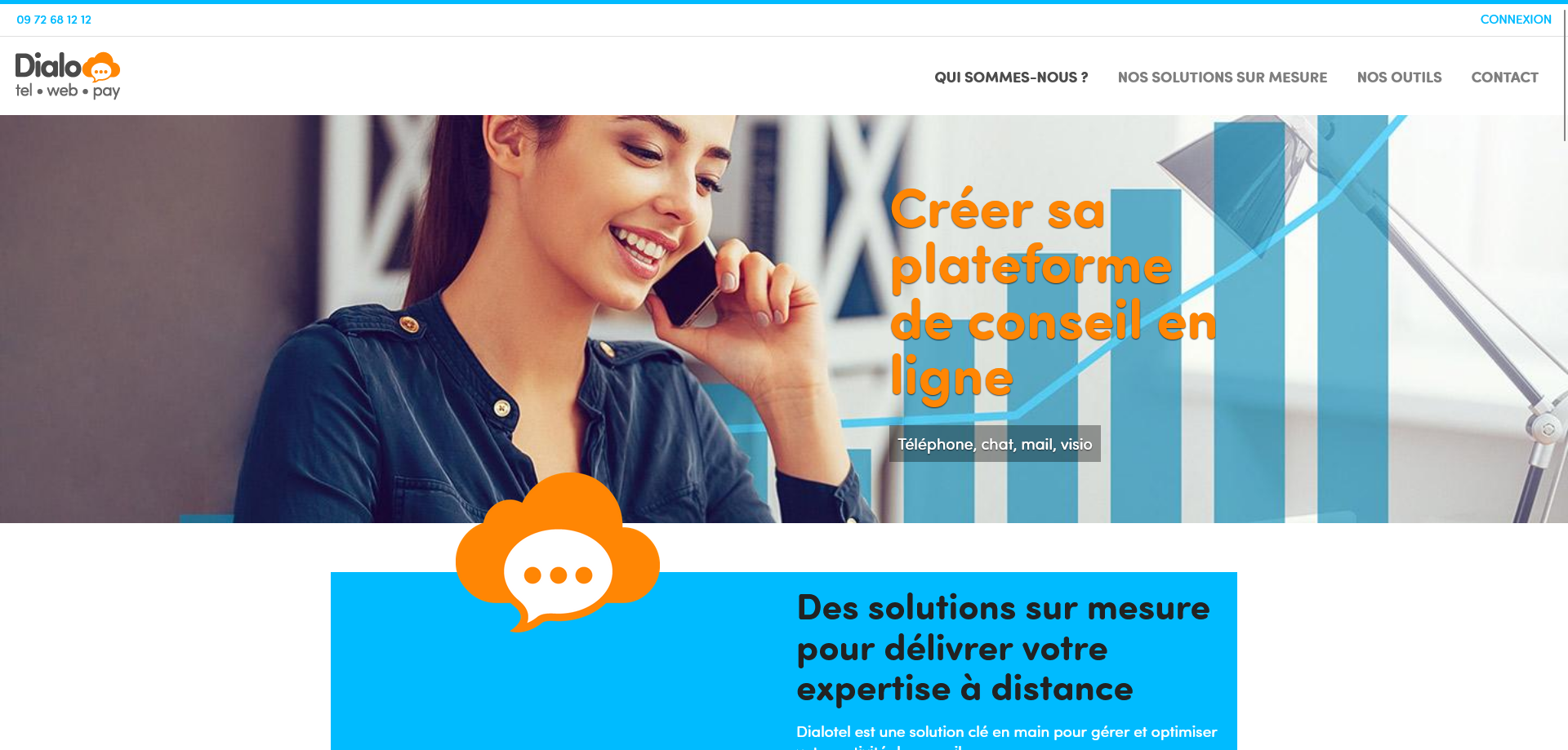 Aperçu du site dialotel.fr