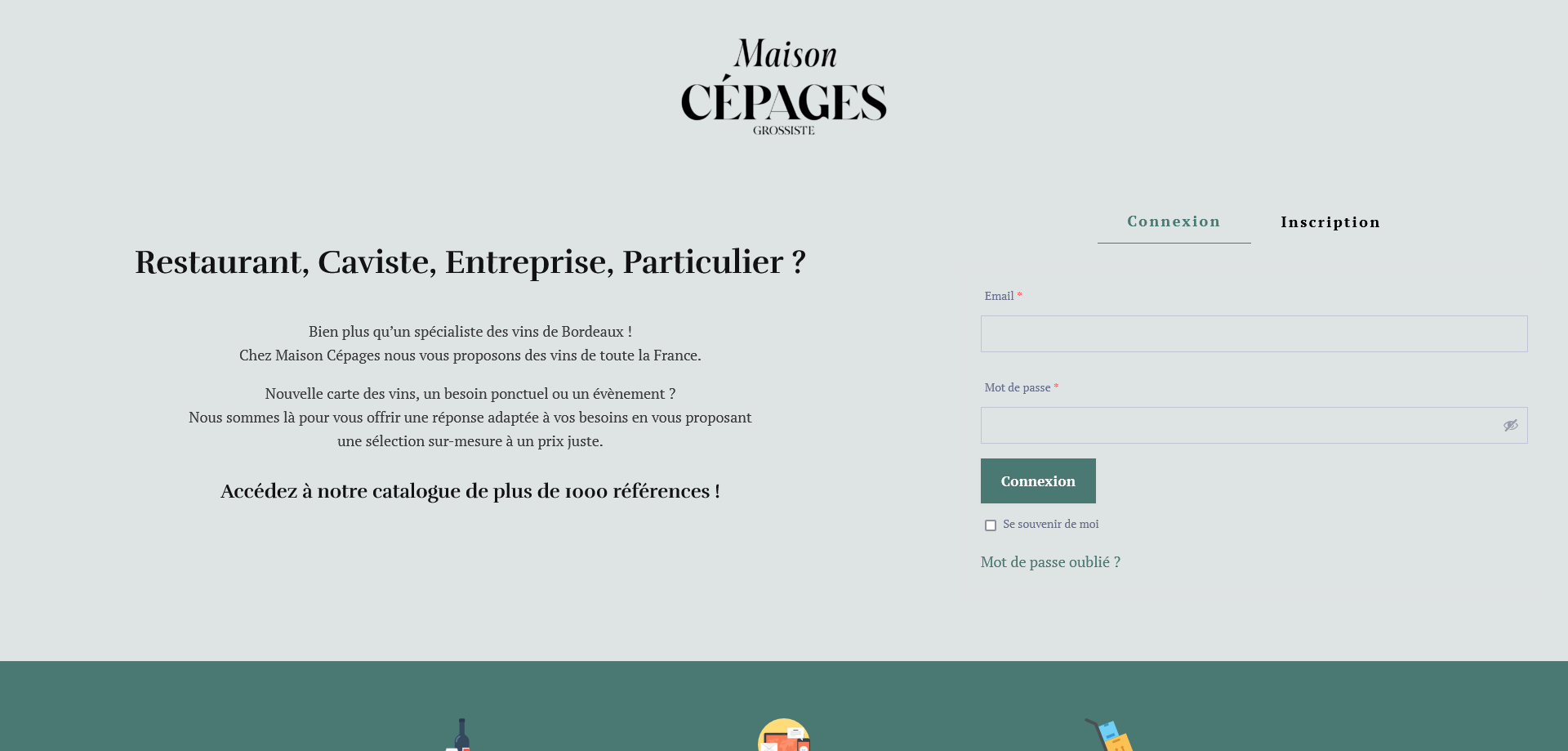 Aperçu du site maisoncepages.com