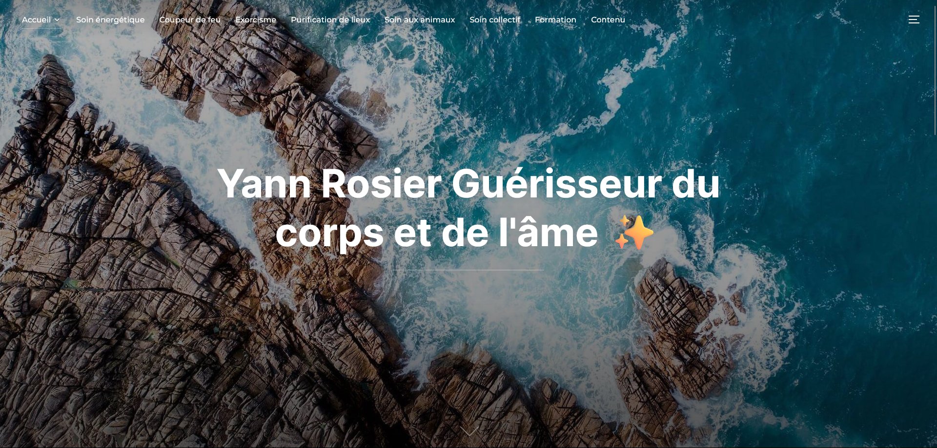Aperçu du site yannrosier.com
